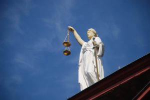 Immigration Court - Statue
