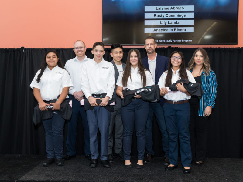 Draft Day at Cristo Rey St. Viator in Las Vegas, Nevada, September 5, 2019.